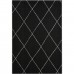 Diamonds karpet 120x170 zwart